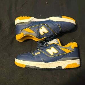 New Balance 550 navy/gold